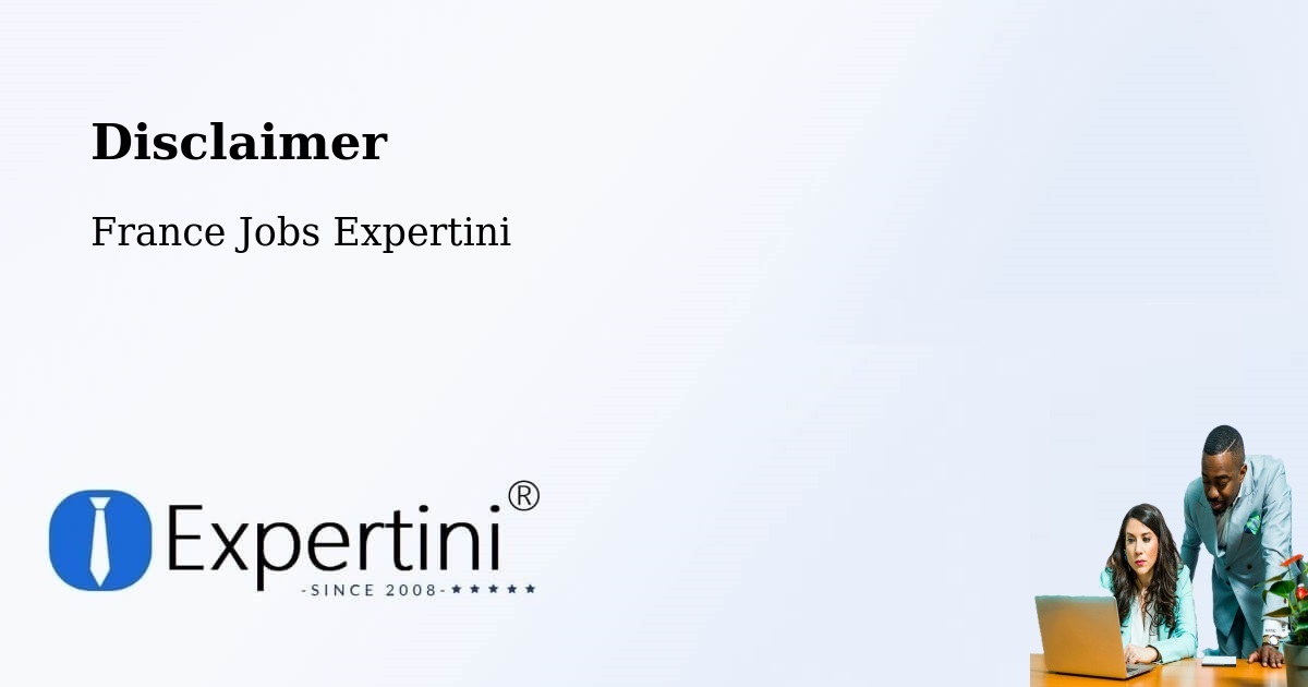 Disclaimer – Vertou - France Jobs Expertini